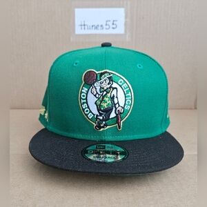 New Era Limited Edition Boston Celtics Snapback Cap (Green, Black, Gold, White)